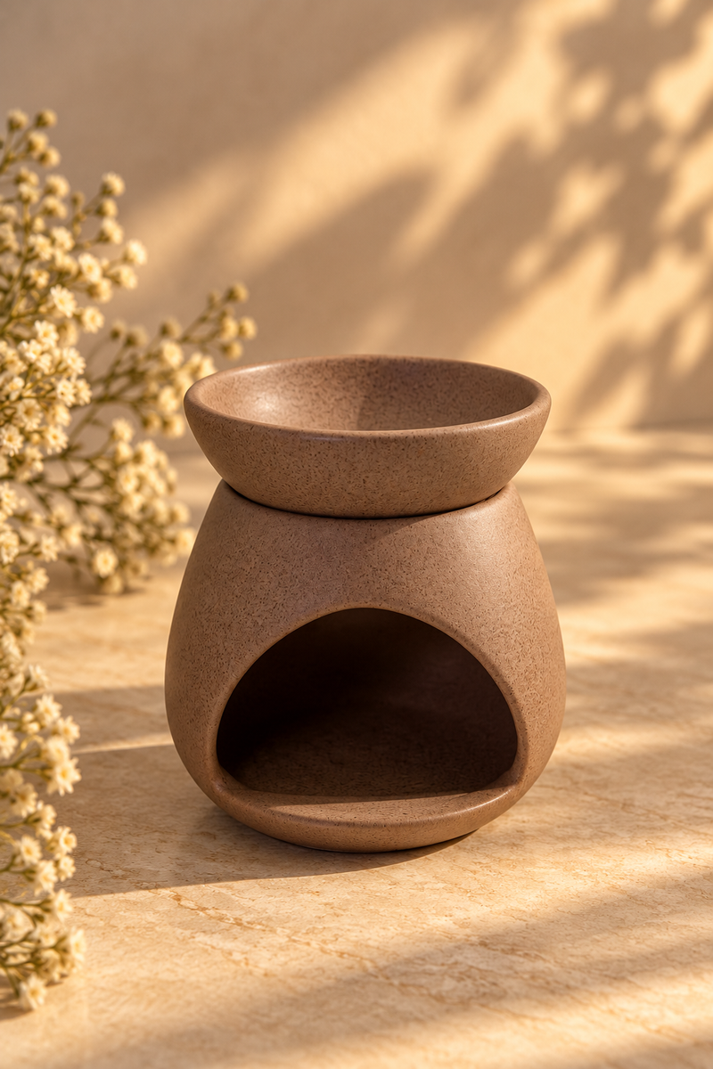 Mineral Brown Wax Burner